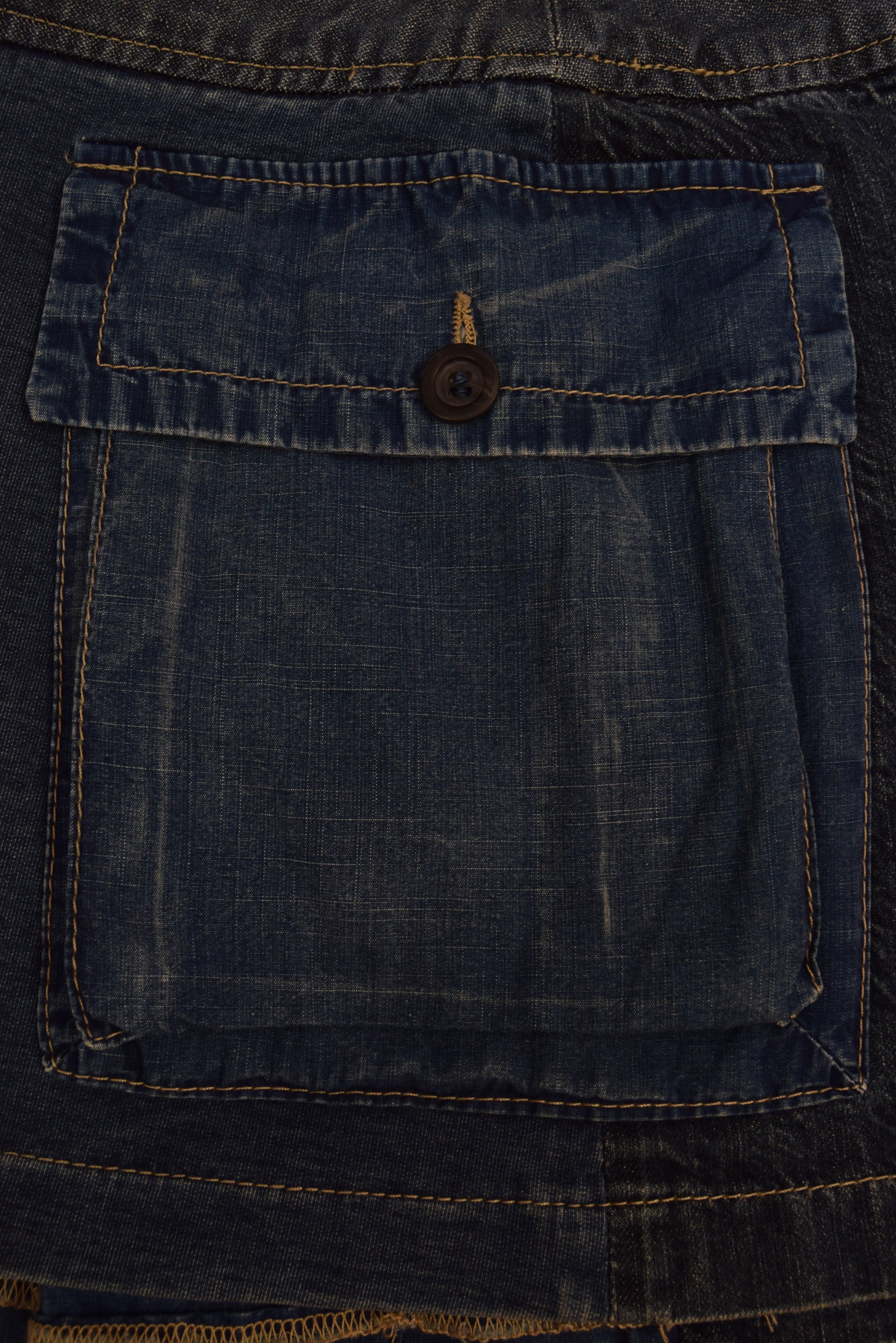 Y2K Miss Sixty Skirt '00's Denim Jeans Size S Made in Italy