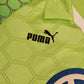 Vintage Wolfsburg Puma 1997 - 1998 Home Football Shirt Size M-L Green