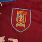 Vintage Aston Villa Umbro  1992 - 1993 Home Football Shirt Mita Copiers Size XL