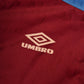 Vintage Aston Villa Umbro  1992 - 1993 Home Football Shirt Mita Copiers Size XL