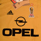 BNWT New Vintage Authentic AC Milan Adidas 1999 - 2000 Fourth Football Shirt Anniversary Centenary 1899 1999 OPEL Size L Made in Italy Gold Deadstock 