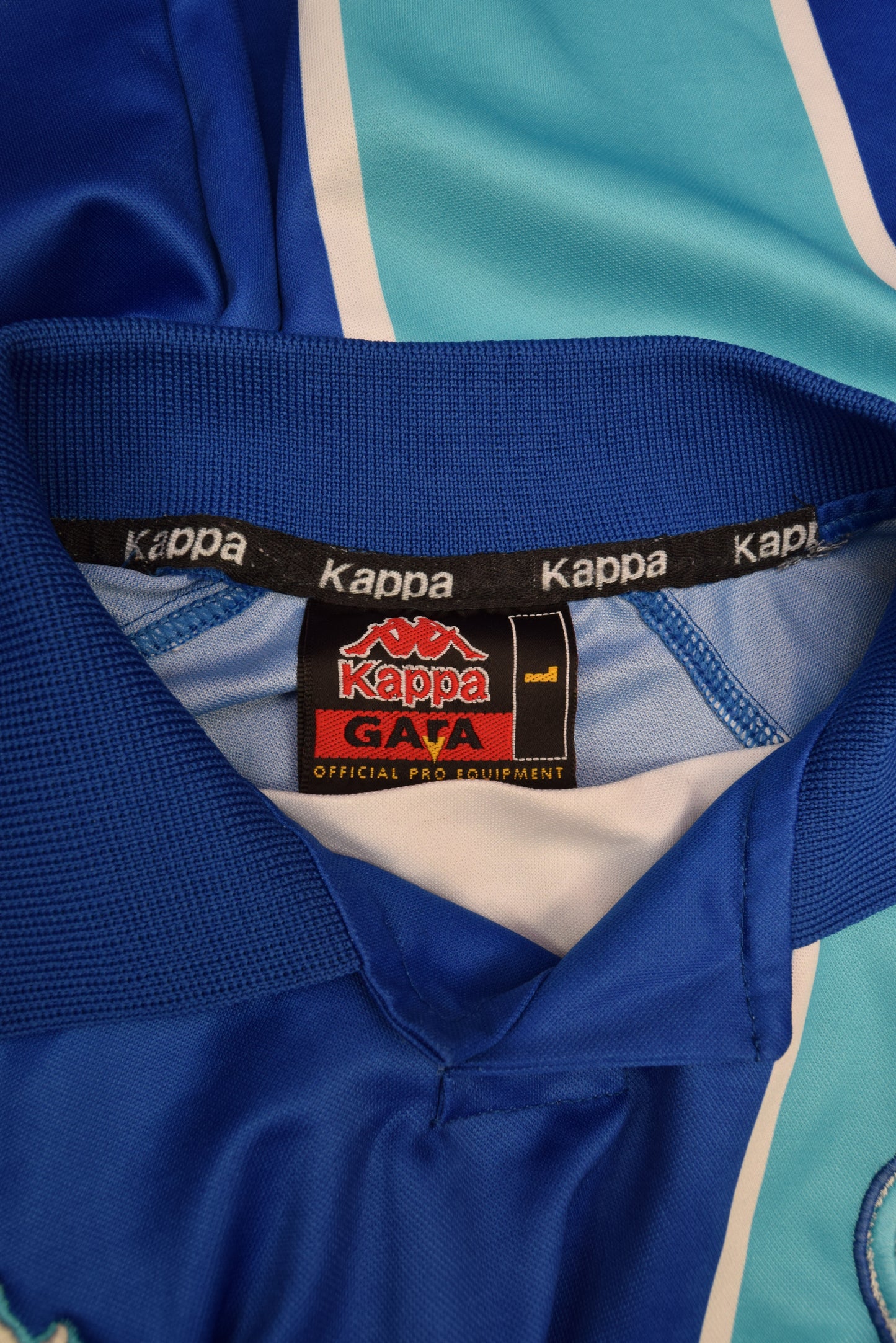 Rare FC National - Progresul (Romania) Kappa 2002 - 2003 Home Football Shirt Size L Made in Italy Long Sleeve