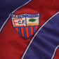 Vintage Extremadura CF Kelme 1998 - 1999 Home Football Shirt Size XL Made in Spain Caprabo Red Blue