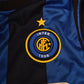 Authentic Inter Internazionale Milano Milan Nike Team 2000-2001 Home Football Shirt Black Blue Pirelli Size S Made in UK BNWT NOS OG DS DRI-FIT