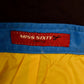 Y2K Miss Sixty Skirt Padded Technical - Racing Aesthetic Size L Black Blue Yellow