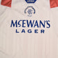 Glasgow Rangers Adidas Equipment 1992 1993 1994 Away Football Shirt McEwan's Lager Size 40''-42''/M Made in UK