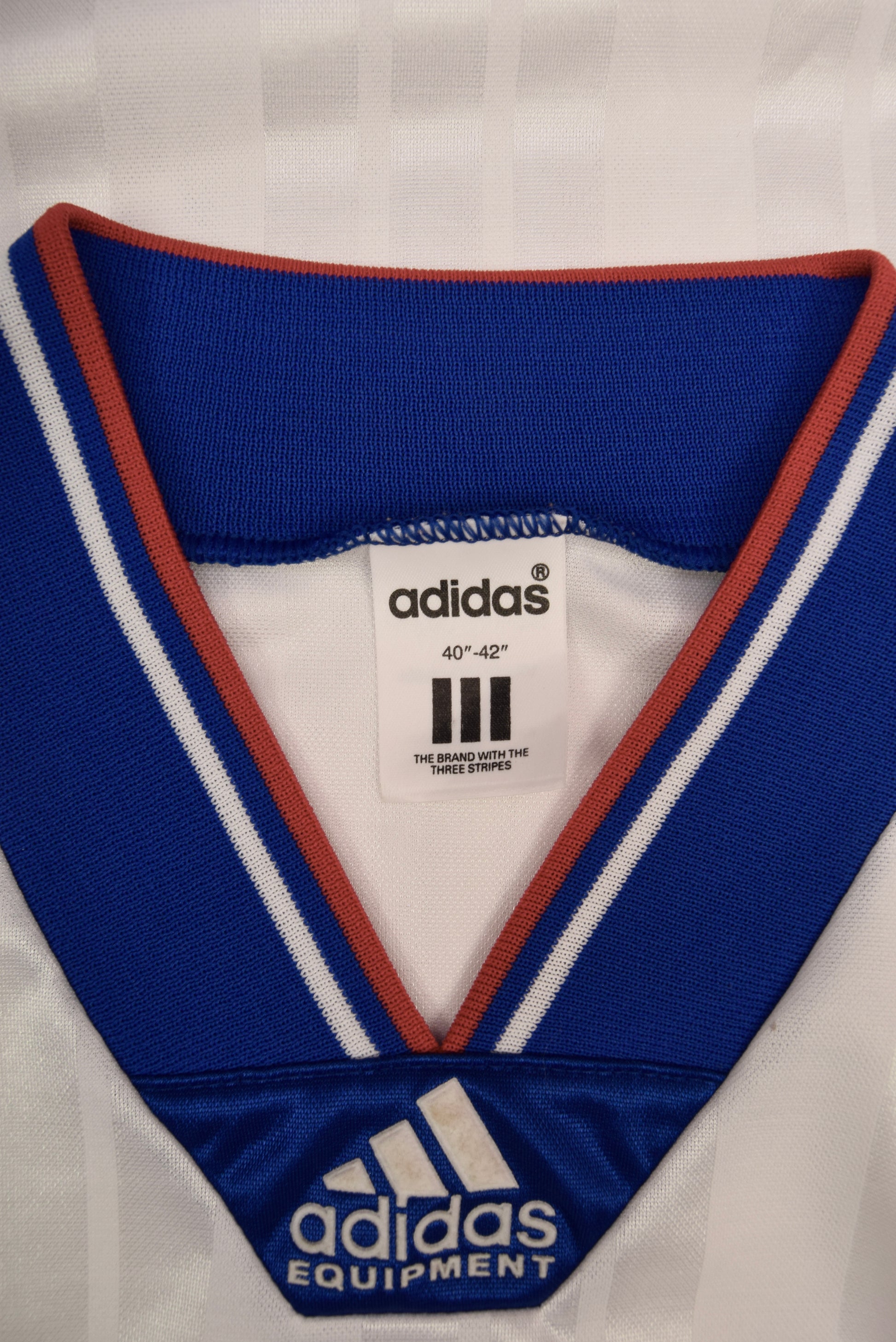 Glasgow Rangers Adidas Equipment 1992 1993 1994 Away Football Shirt McEwan's Lager Size 40''-42''/M Made in UK