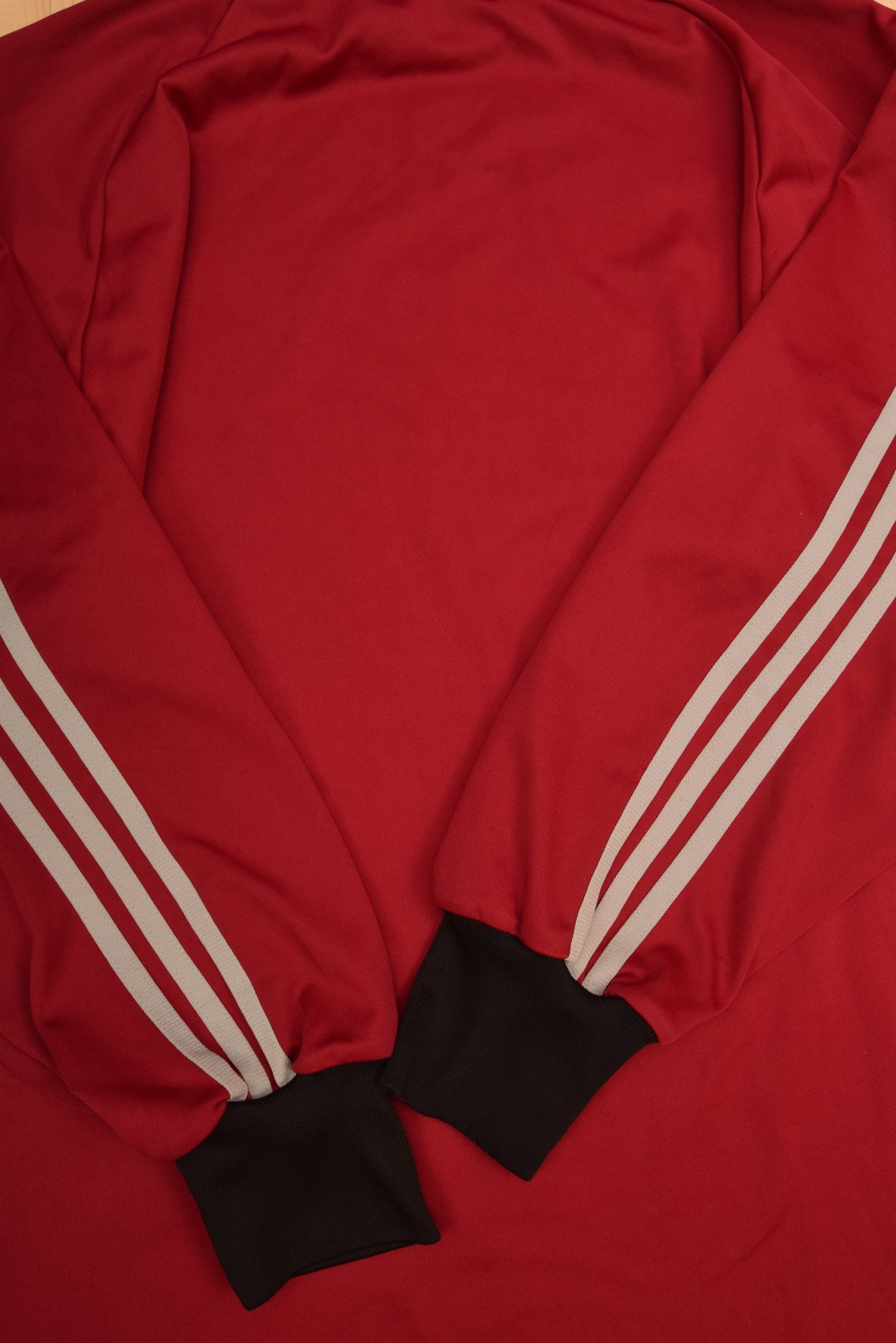 90's Adidas Etrusco Goalkeeper Football Shirt Template 1990 - 2000 Made in England Size XL Burgundy Black Grey Long Sleeve