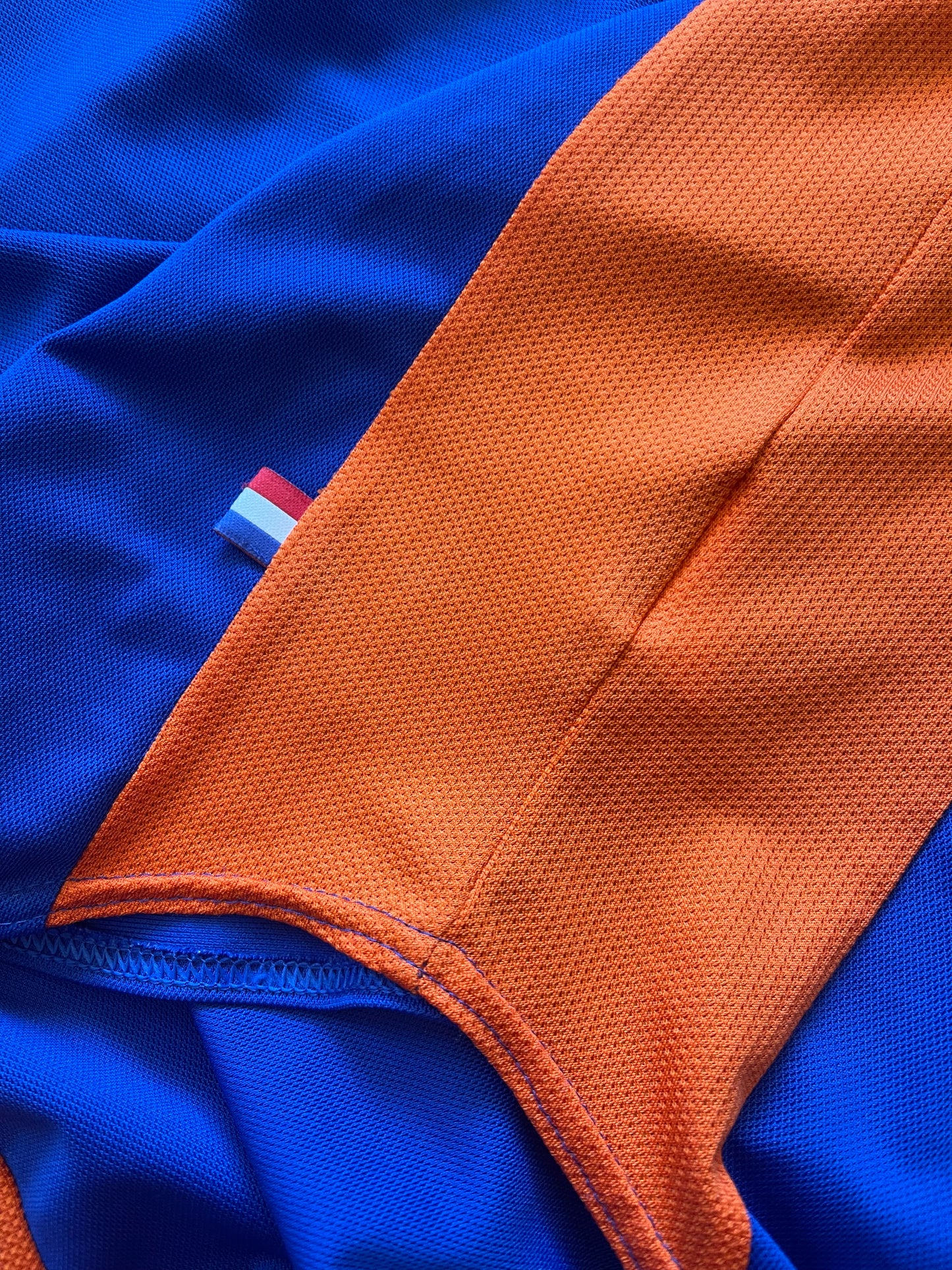 🇳🇱⚽️ Vintage Holland Netherlands Nike Premier  1996 1997 1998 Away Football Shirt Blue Made in UK Size M