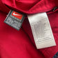 Y2K Barcelona Nike Team 2000 - 2001 Reversible Drill Top 1/4 Zip Red Blue Polyester Nylon Size L