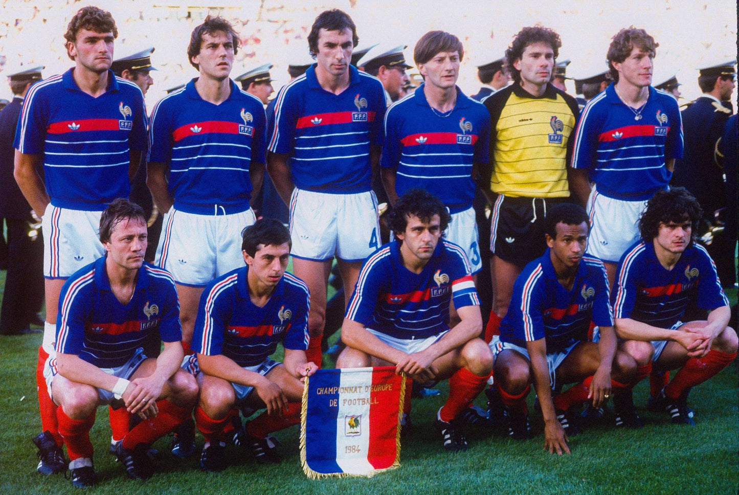 France Euro 1984 Team Platini