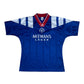 Glasgow Rangers Adidas Equipment 1992 1993 1994 Home Football Shirt McEwan's Lager Size 42''-44''/L Made in UK Blue