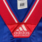 Glasgow Rangers Adidas Equipment 1992 1993 1994 Home Football Shirt McEwan's Lager Size 42''-44''/L Made in UK Blue