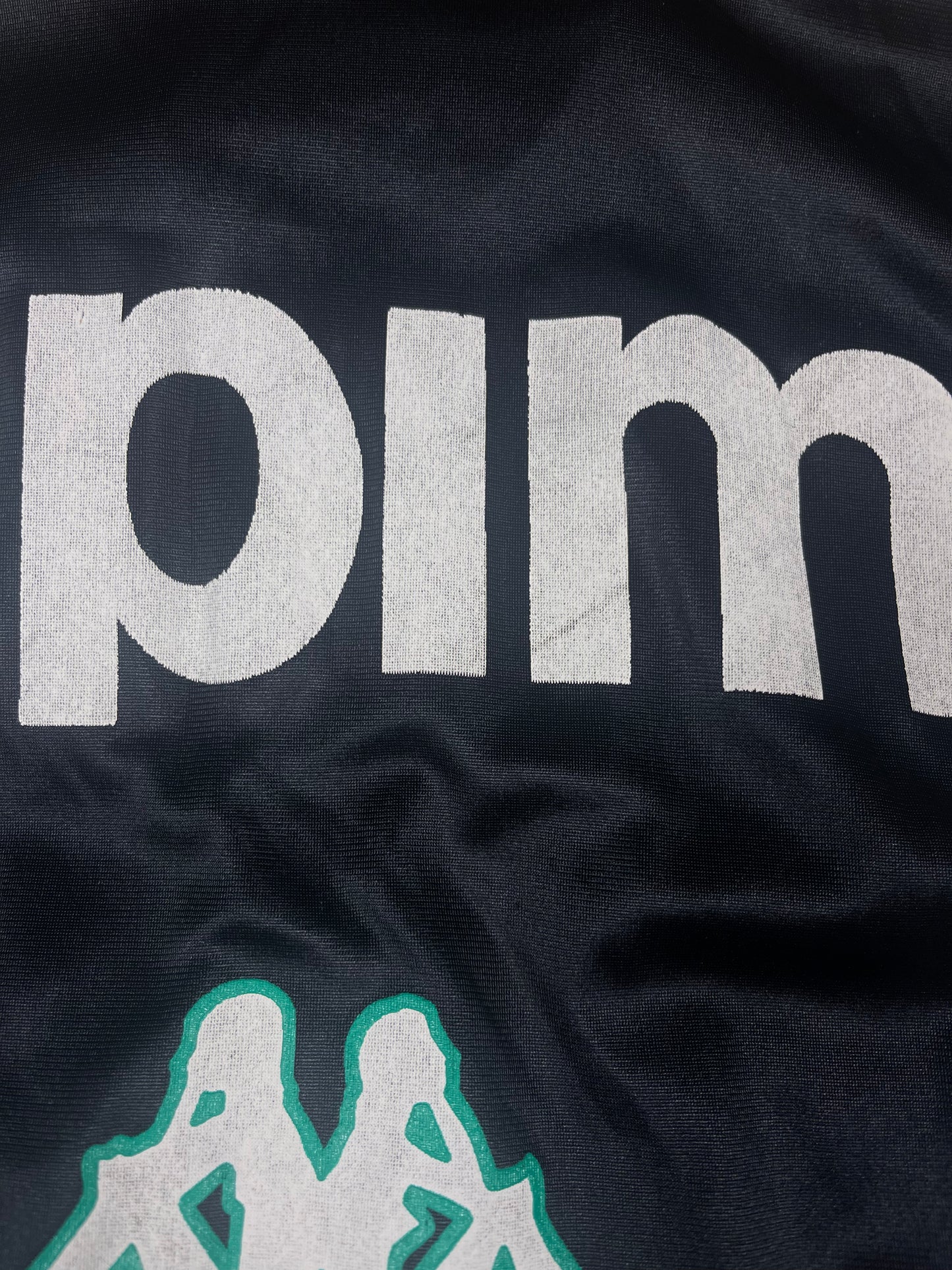 Juventus Kappa 1990 - 1991 Track Top Jacket Upim Size L Black White