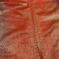 Y2K Just Cavalli Pants Made in Italy Very Low Waist Sunset Orange Pink Gold Shimmer Accents Size M-L