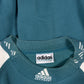 90's Vintage Rare Adidas Equipment Eqt Sweatshirt Crew Neck Cotton Green White Size L-XL