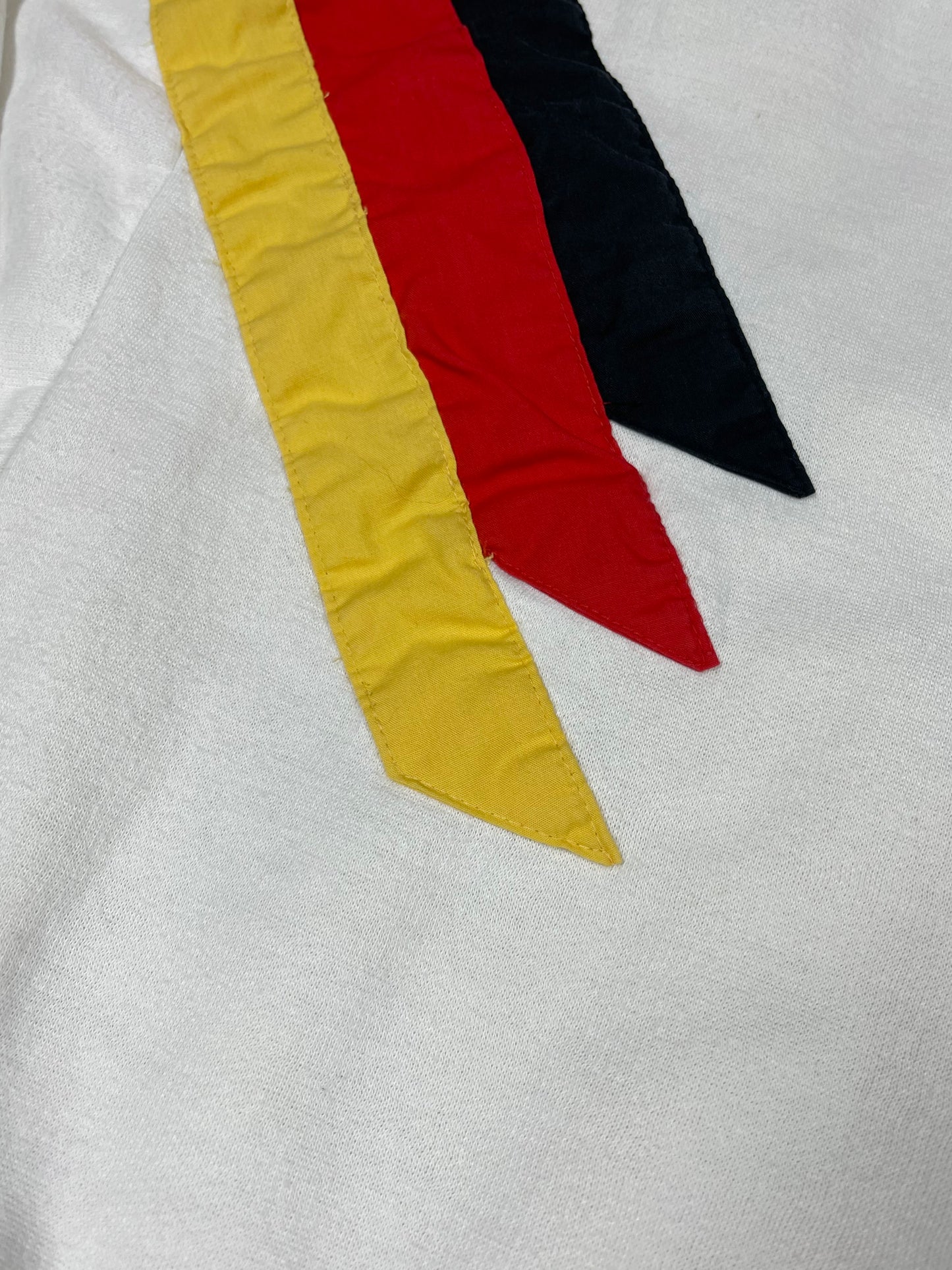 🇩🇪 💎 ⚽️ Authentic Iconic Vintage Germany Deutschland Adidas 1989-1991 Italia 90 Ciao FIFA Coppa del Mondo Football Sweatshirt Size M-L-XL White Black Red Yellow