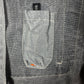 Y2K Hugo Boss BOSS Onissa  - W Technical Jacket Biker Aesthetic Orange Label Size L Size 50 Nylon Techwear Gorpcore Avant-Garde Minimal Techwear Lightweight Jacket Vintage Designer Archive Smoke Blue Dusty Blue