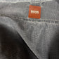 Y2K Hugo Boss BOSS Onissa  - W Technical Jacket Biker Aesthetic Orange Label Size L Size 50 Nylon Techwear Gorpcore Avant-Garde Minimal Techwear Lightweight Jacket Vintage Designer Archive Smoke Blue Dusty Blue