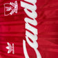 Vintage Liverpool Adidas Home Football Shirt 1988 - 1989 Soccer Jersey Candy Red Made in UK Size Slim Fit S