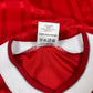Vintage Liverpool Adidas Home Football Shirt 1988 - 1989 Soccer Jersey Candy Red Made in UK Size Slim Fit S