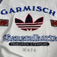 80s 90s Adidas Garmisch 1936 Winter Olympics Sweatshirt Generalkarte Olympische Winterspiele Partenkirchen Tribunen Stehplatz Spezial Sprunglaf 16 February Size M-L