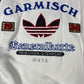 80s 90s Adidas Garmisch 1936 Winter Olympics Sweatshirt Generalkarte Olympische Winterspiele Partenkirchen Tribunen Stehplatz Spezial Sprunglaf 16 February Size M-L