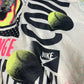 Vintage 80's Nike Challenge Court Tennis Jacket Andre Agassi John McEnroe Butter-yellow Size M-L