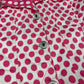 Y2K Vintage Moschino Pink Dots Jacket Made in Italy Size S-M
