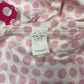 Y2K Vintage Moschino Pink Dots Jacket Made in Italy Size S-M
