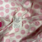 Y2K Vintage Moschino Pink Dots Jacket Made in Italy Size S-M