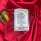 🇧🇪⚽️New Authentic Vintage Belgium Nike 2000 - 2001 Home Football Shirt Size S Red BNWT Deadstock NOS