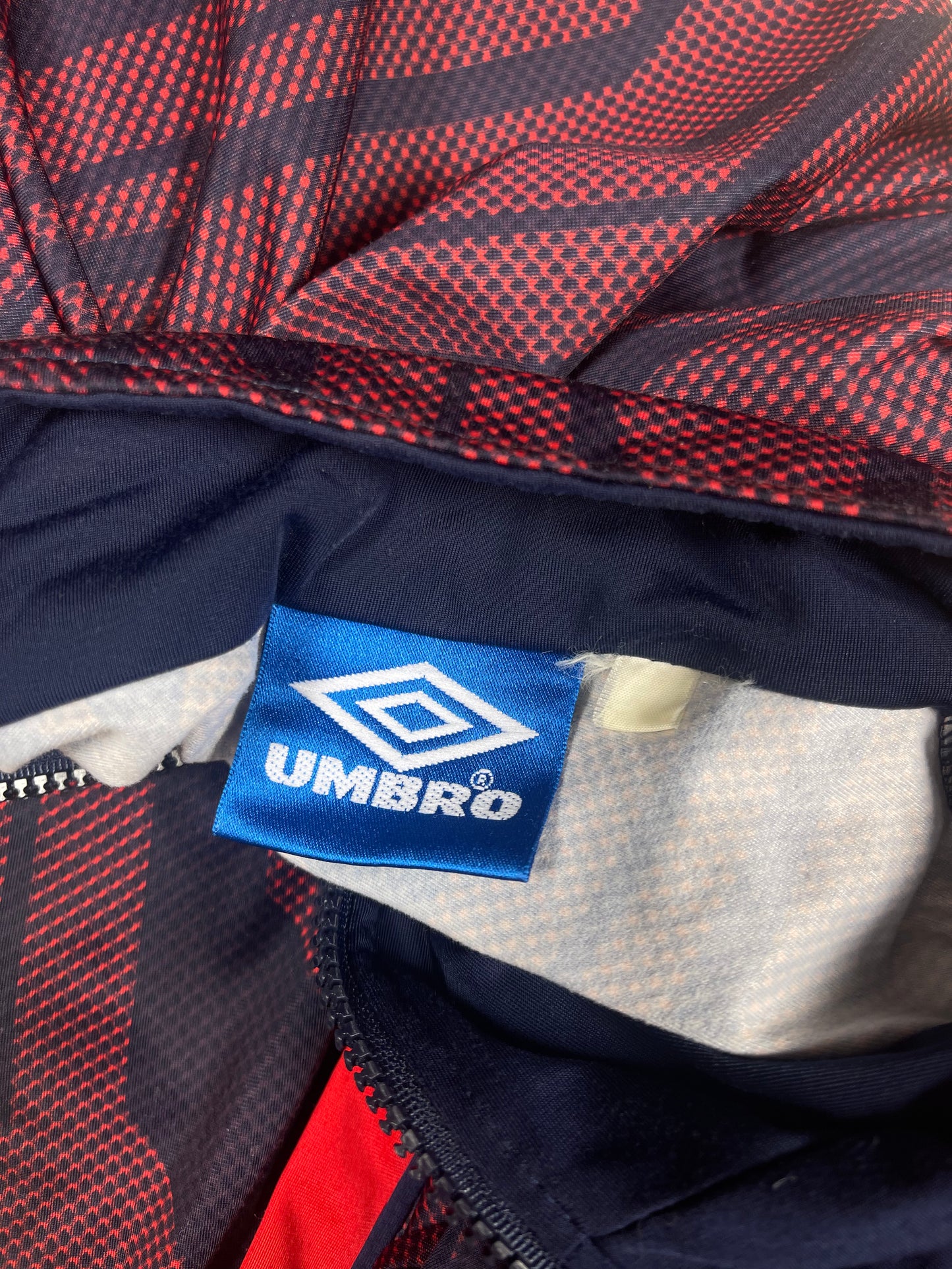 Ajax Amsterdam Umbro 1994 - 1995 Track Top Jacket Size XL Blue Red