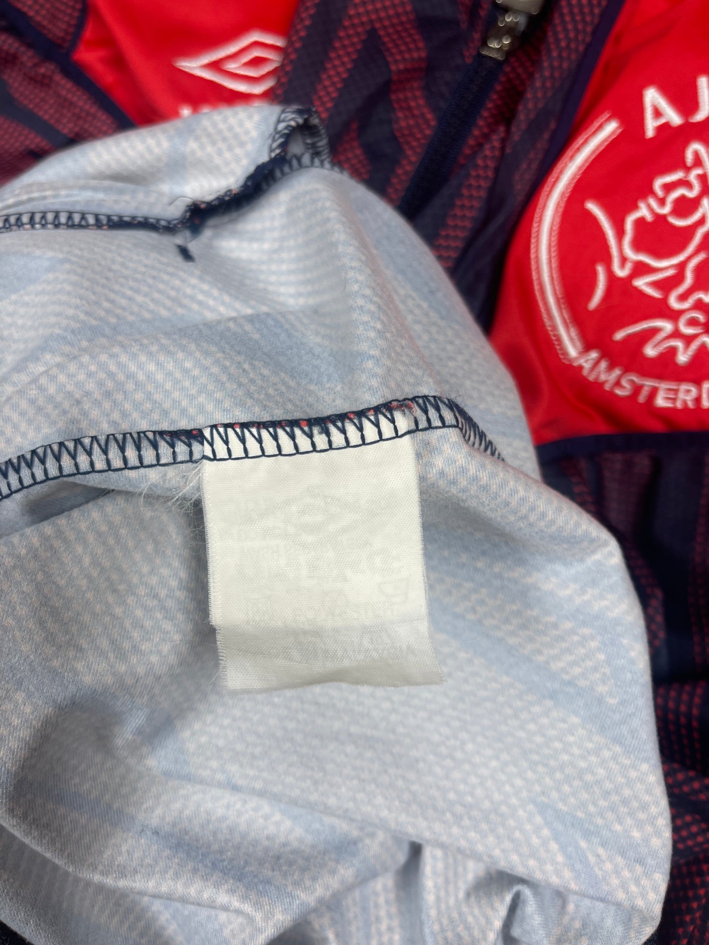 Ajax Amsterdam Umbro 1994 - 1995 Track Top Jacket Size XL Blue Red