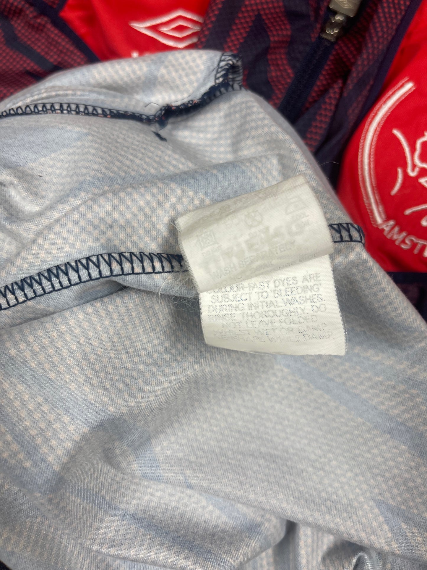Ajax Amsterdam Umbro 1994 - 1995 Track Top Jacket Size XL Blue Red