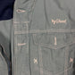 Vintage 80's 90's Diesel Hooded Jacket Size L Made in Italy Waikiki Wonder Wear Light Blue Dusty Blue