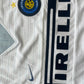 🔵⚫️ Authentic New Inter Internazionale Milano Milan Nike 2000-2001 Away Football Shirt White Pirelli Size M Made in UK Deadstock BNWT NOS OG DS