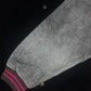 Vintage 90's O'Neill Varsity College Jacket Surf Embroidered Cow Leather Wool Size M
