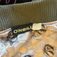 Vintage 90's O'Neill Varsity College Jacket Surf Embroidered Cow Leather Wool Size M