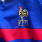 🇫🇷⚽️ Iconic Vintage France Adidas Home Football Shirt 1998 1999 2000 World Cup Size XL Blue Made in UK