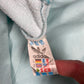 Vintage 90’s Adidas Sweatshirt Stripes Ocean Current Blue Curaçao Size M