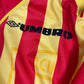 Vintage RC Lens Umbro 1998 - 1999 Home Football Shirt Size M Red Yellow