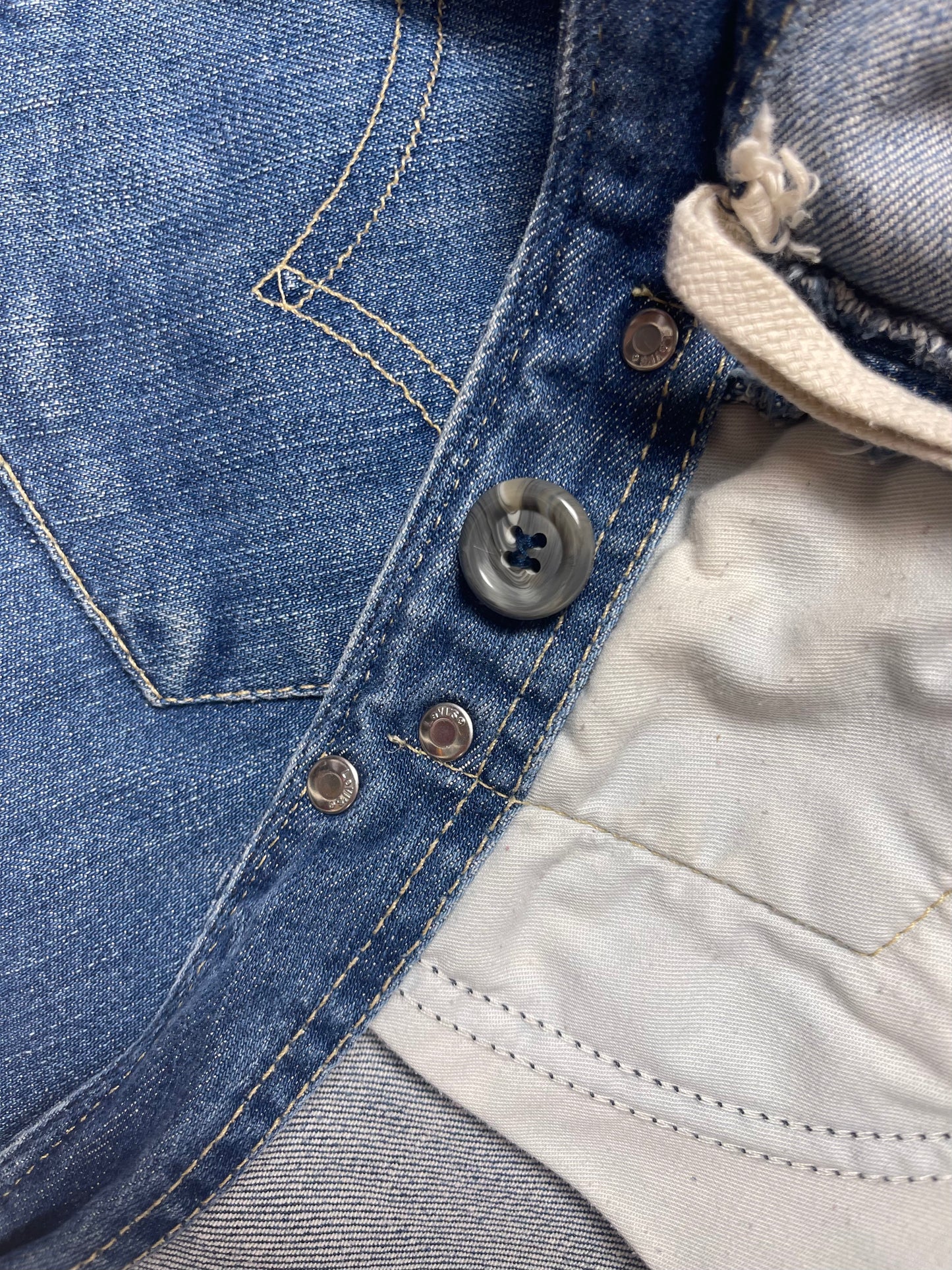 Y2K Levi's Engineered Jeans Denim Skirt Size XS