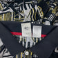 Vintage 90's Nike Challenge Court Polo Tennis Shirt Andre Agassi Size L Abstract Pattern