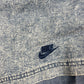 ☄️🎾Vintage 90's Nike Challenge Court Tennis Skirt Size M Acid Washed Denim Jeans Andre Agassi