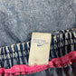 ☄️🎾Vintage 90's Nike Challenge Court Tennis Skirt Size M Acid Washed Denim Jeans Andre Agassi