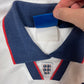 Vintage England Umbro 1993 - 1995 Home Football Shirt Size XL White