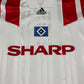 Vintage Hamburg Hamburger SV HSV Adidas Equipment 1992 - 1993 - 1994 Home Football Shirt Sharp White Size XL 3755