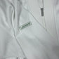 Vintage Lacoste Jacket Track Top Made in France Size M - L White Polyester