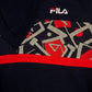 Vintage 90's Fila Tennis Vest Made in Italy Blue Abstract Pattern Size XL - XXL